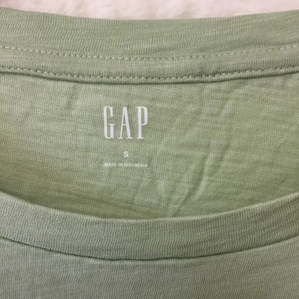 GAP Factory Green Easy Bell Sleeve T-Shirt - Picture 5 of 11